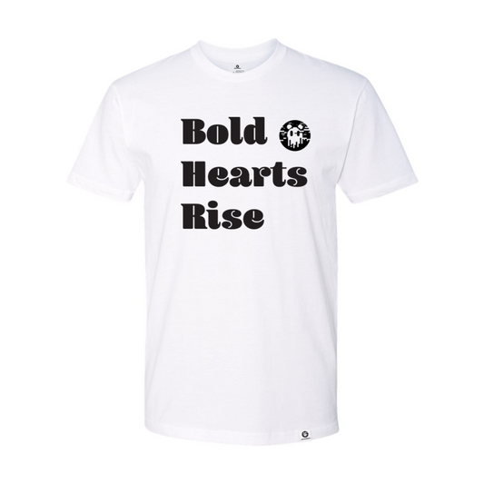 Bold Hearts Rise Tee